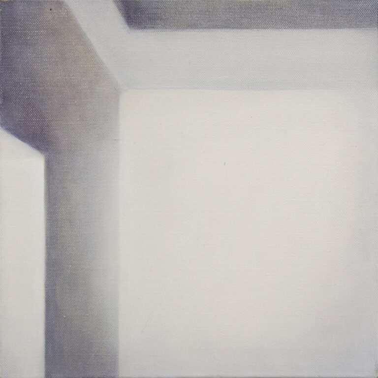 Sugimoto Shadows #2, 2014, 30.5 x 30.5cm oil on canvas