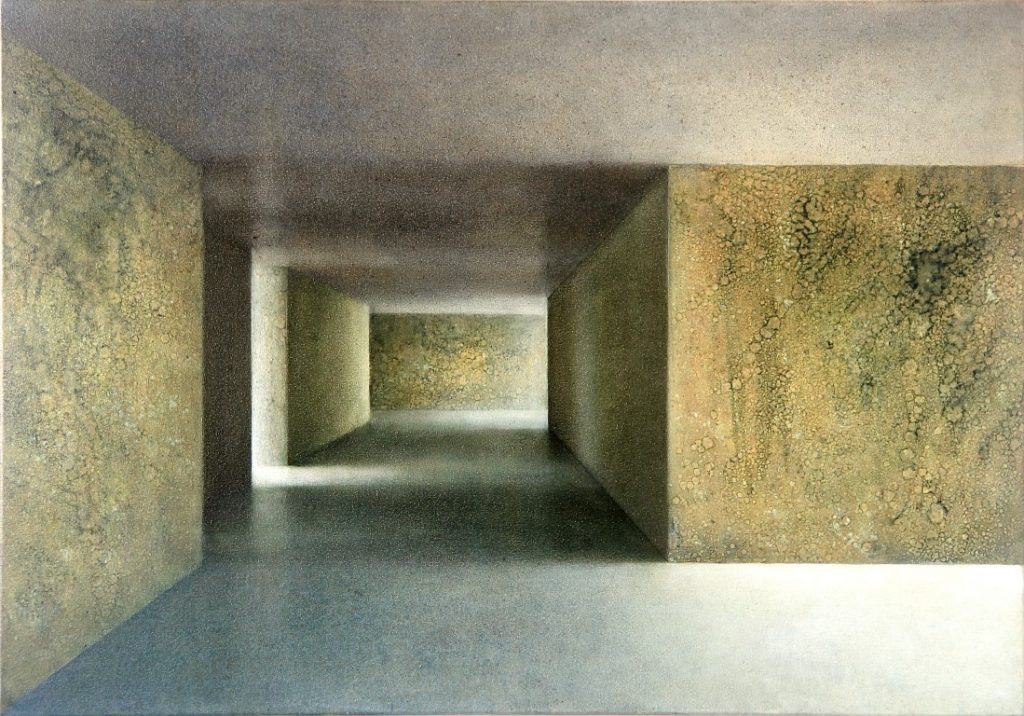 Architeken, 2020, 70 x 100cm, oil on canvas