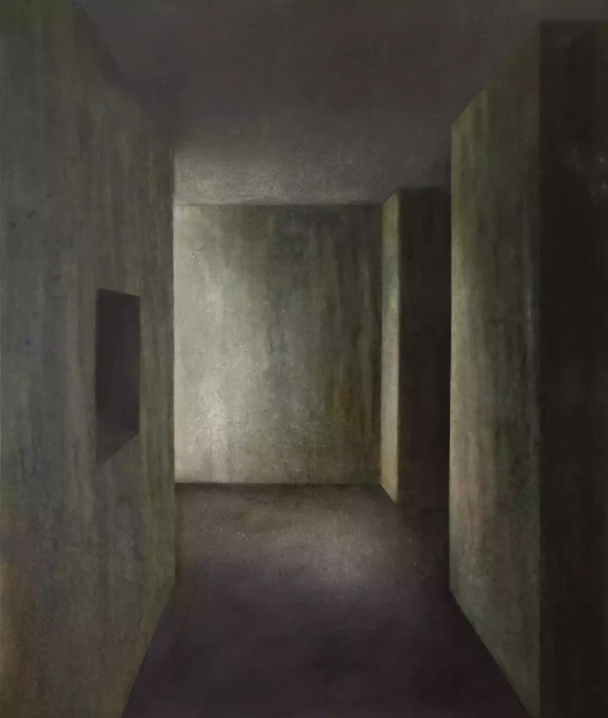 Crepescule, 2024, oil on canvas, 170x200cm