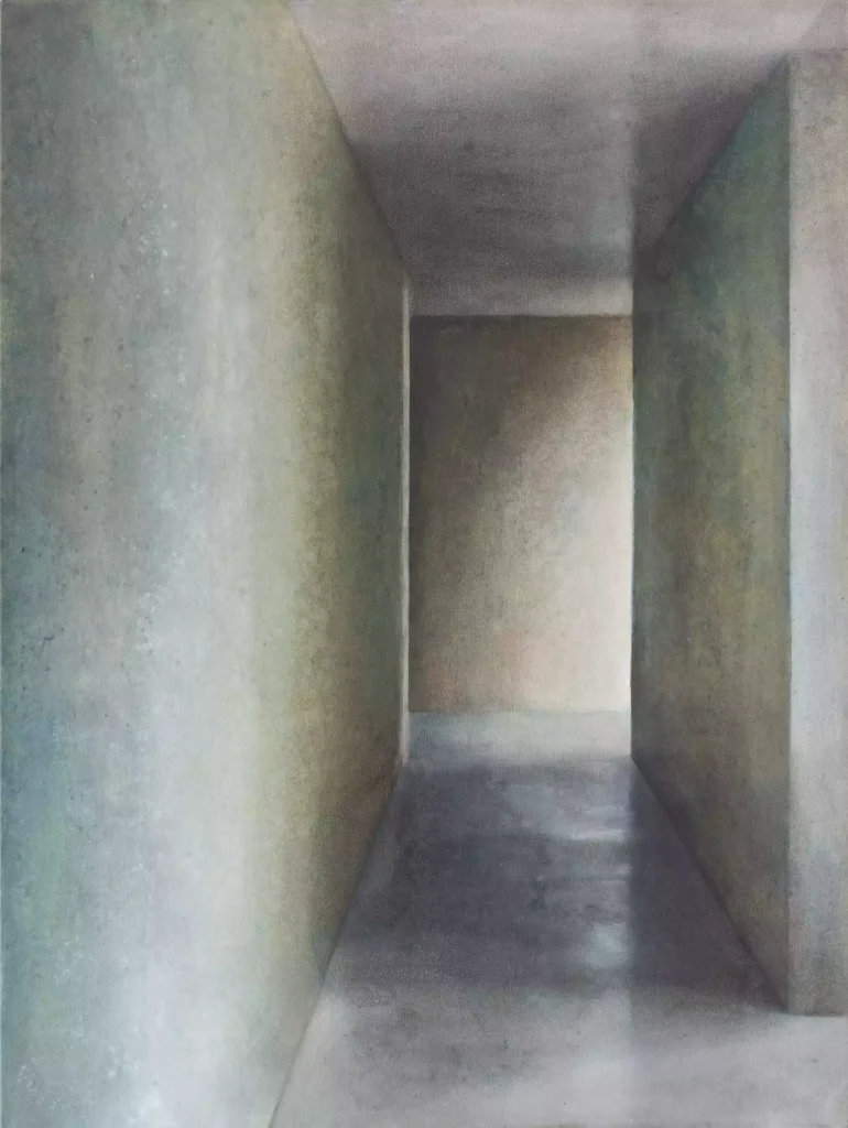Tsuro Chichu, 2024, oil on canvas, 90x120cm